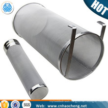 Homebrew hop pellets filter Stainless steel hop basket With holder